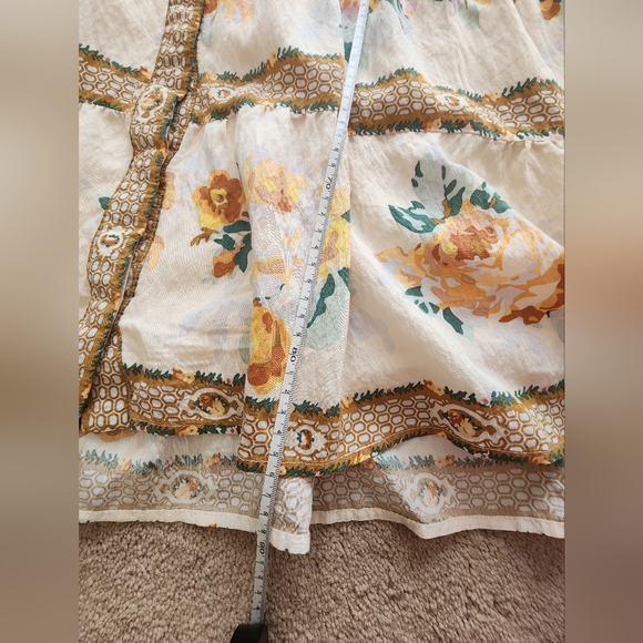 Anthropologie Multicolor Floral Blouse - Picture 8 of 9